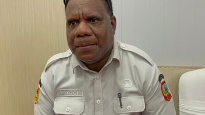 (Kepala Bapperida Provinsi Papua Tengah, Eliezer Yogi)