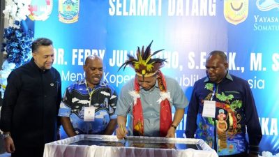 (Pemkab Intan Jaya Siap Sambut Menteri Koperasi)