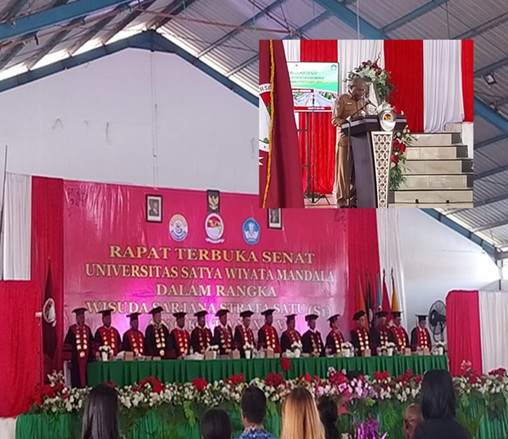 (Gubernur Papua Tengah Dorong Lulusan USWIM Nabire Jadi Pencipta Peluang)