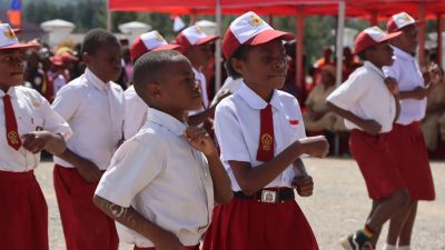 (Intip Momen Keceriaan Hardiknas 2026 di Paniai)