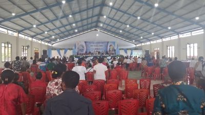 (Gubernur Papua Tengah Ajak Generasi Muda Jaga Persatuan dalam Kebaktian Budaya Bangsa di Nabire)