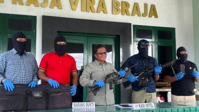 (Operasi Korem 173 di Nabire Temukan Senjata Api, Tujuh WNA Asal Cina Masih Diperiksa)