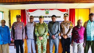 (Hadiri Forum MRP-PT, Kapolres Paniai Siap Kawal Kebijakan Otsus di Papua Tengah)