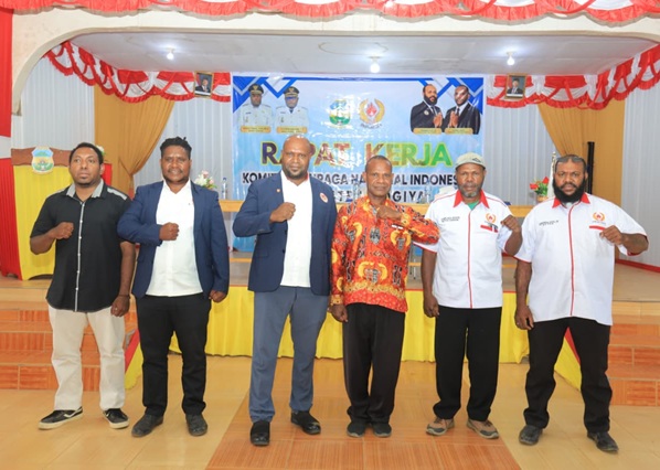 (KONI Dogiyai Gelar RAKERKAB 2026, Perkuat Fondasi Olahraga Daerah)