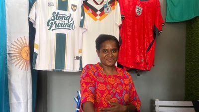 (Ana Kobogau, fans timnas Jerman)