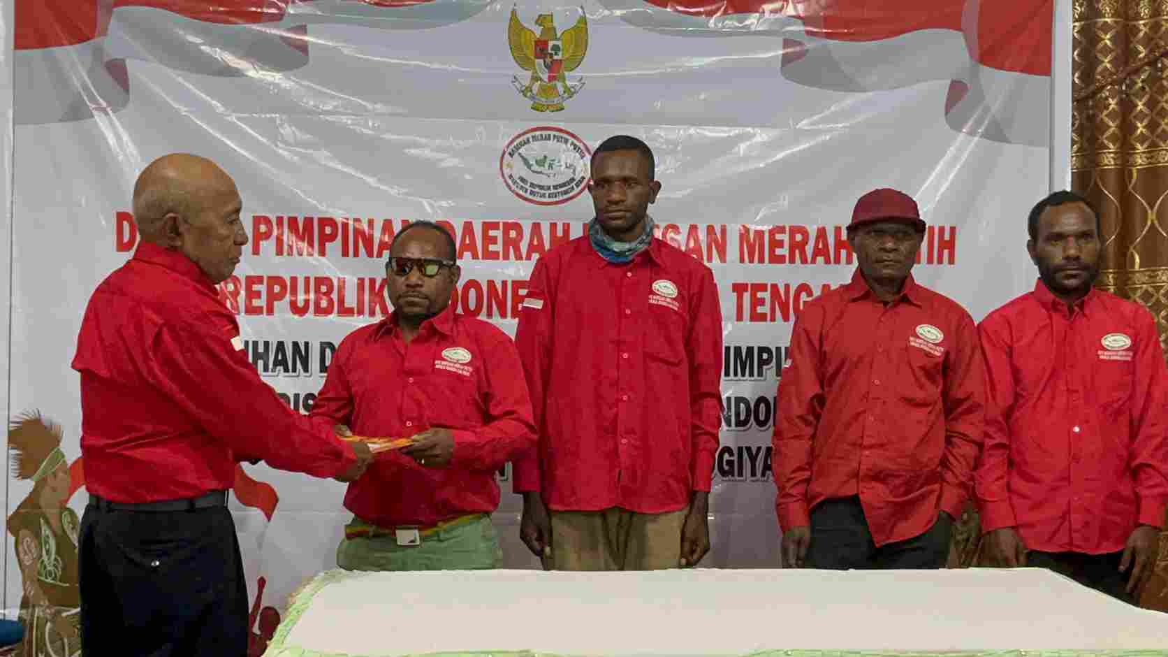 DPD BMP RI Papua Tengah Kukuhkan dan Lantik DPC Paniai dan Dogiyai