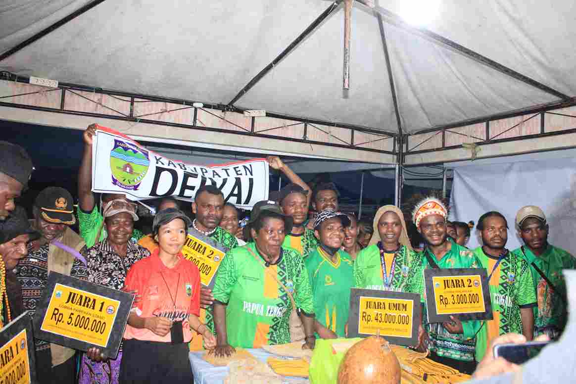 Deiyai Sabet Juara Umum Festival Kreasi Pelajar Papua Tengah 2026, Koordinator Ice Pekei: Semua Berkat Kerja Keras