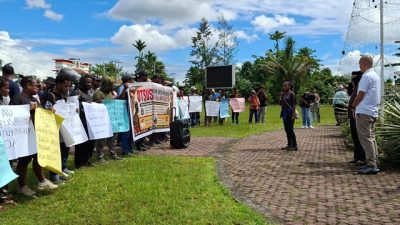 (Pencaker Mimika Desak Audit Dana Otsus dan Penyerapan Tenaga Kerja Lokal)