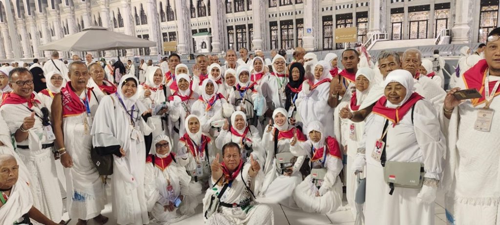 (80 Jemaah Haji Nabire Tuntaskan Rukun Haji di Makkah, Bersiap Jalani Thawaf Perpisahan dengan Ka'bah)