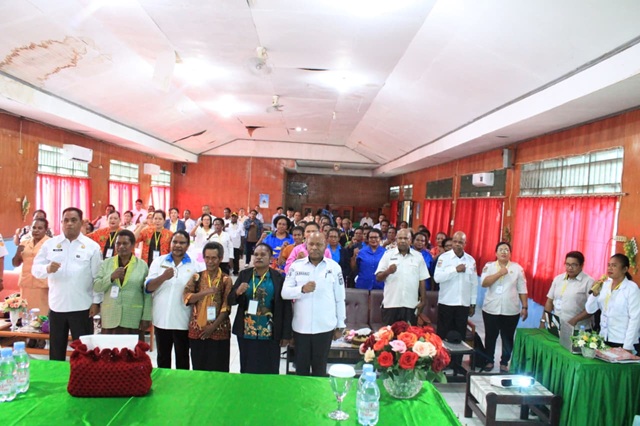 (DP3AKB Papua Tengah Gelar Workshop UMKM untuk Perempuan Gereja dari Tiga Kabupaten)