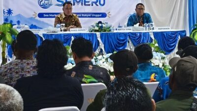 (Wabup Nabire Dukung Inovasi SEMERU untuk Tingkatkan Kesejahteraan Masyarakat Pesisir)