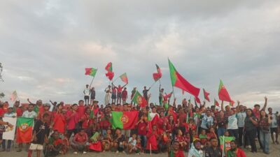 (Fans Portugal Nabire Gelar Konvoi Dukung Cristiano Ronaldo Juara Piala Dunia 2026)