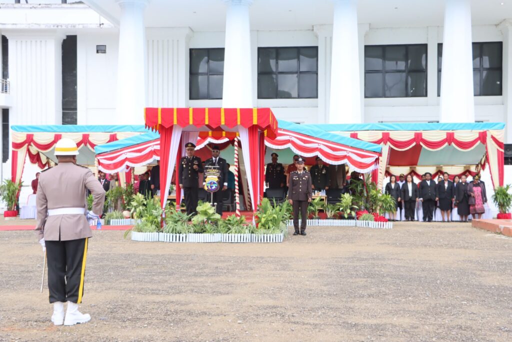 (HUT Bhayangkara ke-80 Polres Paniai)