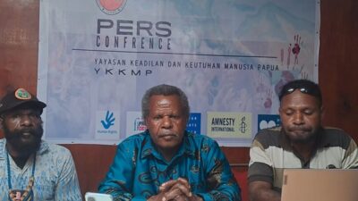 (Jumpa pers Yayasan Keadilan dan Keutuhan Manusia Papua)