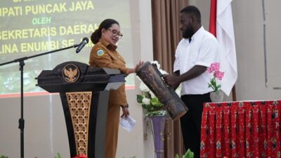 (Pemkab Puncak Jaya Gelar Bimtek Percepatan Penurunan Stunting, Perkuat Sinergi Lintas Sektor Tahun 2026)