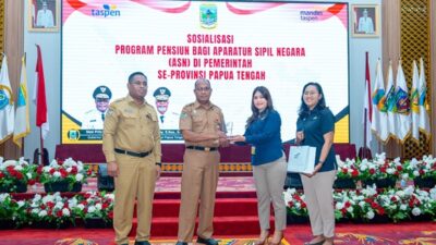 (Pemprov Papua Tengah Gelar Sosialisasi Program Pensiun ASN, Tekankan Kemudahan Layanan)