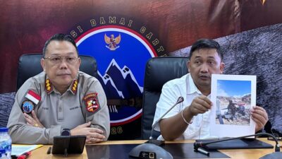 (Satgas Damai Cartenz Tetapkan 7 DPO Kasus Pembakaran Pesawat AMA dan Pembunuhan Pilot AS di Yahukimo)