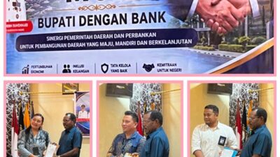 (Pemkab Nabire Gandeng BNI, BRI, dan Bank Mandiri, Pembayaran Pajak Daerah Kini Berbasis Digital)
