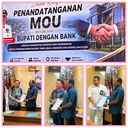 (Pemkab Nabire Gandeng BNI, BRI, dan Bank Mandiri, Pembayaran Pajak Daerah Kini Berbasis Digital)