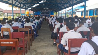 (480 Siswa Baru Ikuti MPLS di SMK Negeri 2 Teknologi dan Rekayasa Nabire)