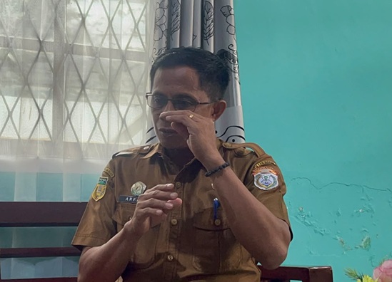 (Kepala Dinas Lingkungan Hidup Kabupaten Nabire, Arfan Natan Palumpun, ST., MT)