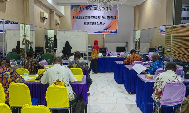 (Seleksi Terbuka Sekda Deiyai Masuki Tahap Penilaian Kompetensi, Bupati Minta Proses Transparan dan Objektif)