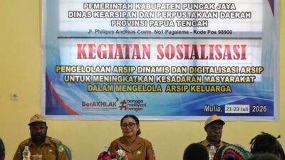 (Jangan Sampai Hilang! Pemkab Puncak Jaya Ingatkan Pentingnya Menjaga Arsip Keluarga)