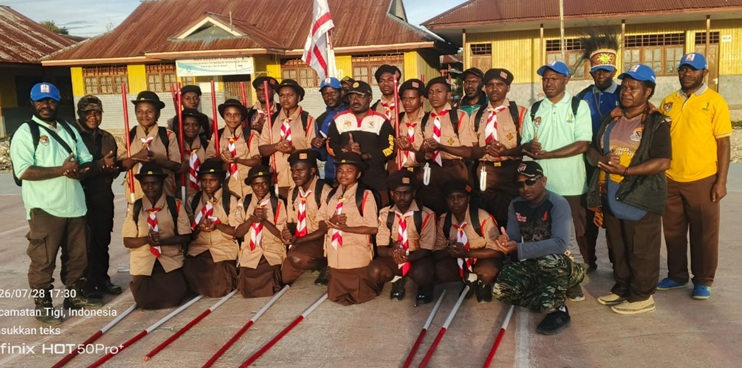 (Kontingen Pramuka Deiyai Siap Berangkat ke Jambore Nasional XII 2026, Bupati Akan Lepas Resmi Besok)