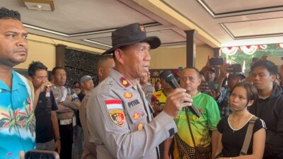 (Wakapolres Nabire Beberkan Kronologi Mengerikan Pembunuhan Pelajar CKC, Pelaku Terancam Hukuman 20 Tahun)