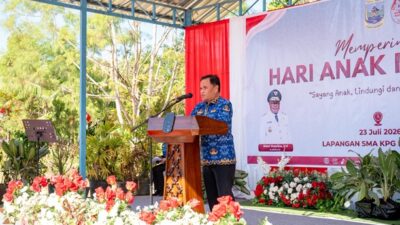 (Pesan Tegas Gubernur Meki Nawipa di HAN 2026: Tidak Boleh Ada Anak Papua Tengah Kehilangan Hak Belajar)