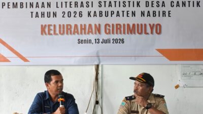 (BPS Nabire Mulai Pembinaan Desa Cantik 2026 di Kelurahan Girimulyo)