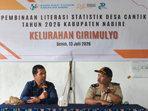 (BPS Nabire Mulai Pembinaan Desa Cantik 2026 di Kelurahan Girimulyo)