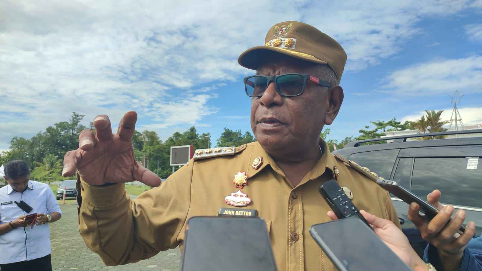 Bupati Rettob Ingatkan Warga Hemat Air dan Waspadai Kebakaran