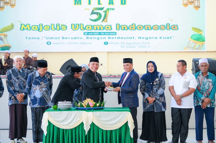 (Milad ke-51 MUI, Pemprov Papua Tengah Ajak Ulama Perkuat Persatuan dan Bangun SDM Berkualitas)