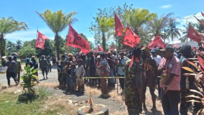 (Aksi Demo, Aksi Demo KNPB, Komite Nasional Papua Barat (KNPB), Polda Papua Tengah)
