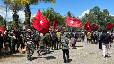(Aksi KNPB di Nabire Berlangsung Kondusif, Kapolres: Tidak Ada Peserta yang Ditahan)
