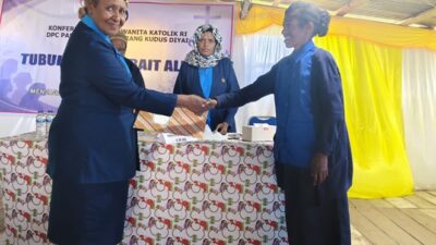 (Petornela Giyai Resmi Pimpin WKRI Paroki Segala Orang Kudus Diyai Periode 2026–2030)