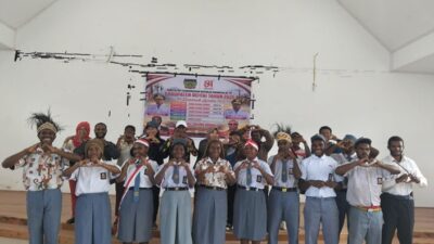 (Semarak HUT ke-81 RI di Deiyai, Pelajar Tunjukkan Prestasi Lewat Lomba Pidato)