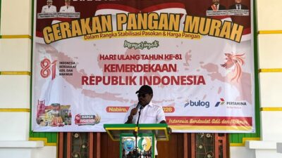 (Bupati Nabire Dorong Ketahanan Pangan Lokal, Jangan Bergantung pada Pasokan dari Luar Daerah)