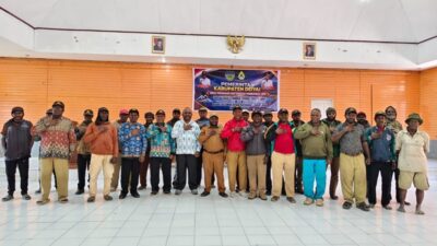 (Pemkab Deiyai Perkuat Kesiapsiagaan Relawan Lewat Pelatihan Rumah Tanggap Bencana)