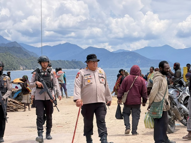 Momentum 15 Agustus, Patroli Gabungan TNI-Polri Diperketat di Paniai