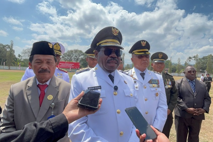 (Kemarau Lebih Dua Bulan, Bupati Nabire Ingatkan Warga Waspada Kebakaran)