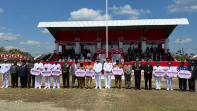 (Bupati Nabire Ajak Warga Jaga Keamanan dan Kebersamaan di HUT ke-81 RI)