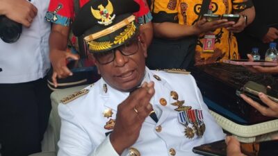 (Ini Pesan Bupati Mimika Pada Upacara HUT ke-81 RI)