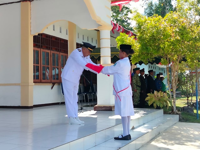 (Upacara HUT ke-81 RI di Oridek Biak Berlangsung Khidmat)