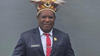 (Wakil Ketua I DPRP Papua Tengah, Diben Elaby)
