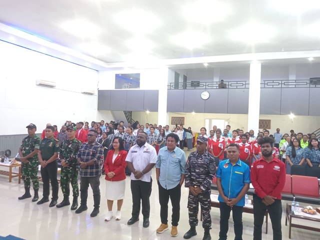 (GMKI Nabire Gelar Seminar Wawasan Kebangsaan, Ajak Generasi Muda Jadi Pemimpin Masa Depan)