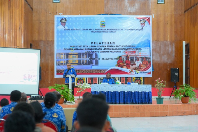(Bukan Koperasi Merah Putih, Pemprov Papua Tengah Siapkan 8 Koperasi Binaan, Satu di Tiap Kabupaten)