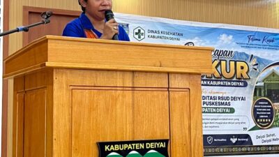 (Akreditasi RSUD Deiyai dan 10 Puskesmas Berhasil, Kadinkes: Ini Bukan Akhir)