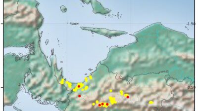(Meningkat! 512 Hotspot Terdeteksi di Papua Tengah, Nabire Capai 279 Titik)